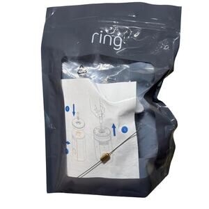 Ring Privacy Kit for Indoor Cam (White) – Cover Only, Missing Power Adapter